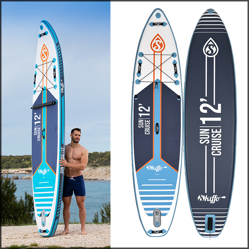 Stand up paddle de 12 pieds de la marque skiffo nommé suncruise 12'